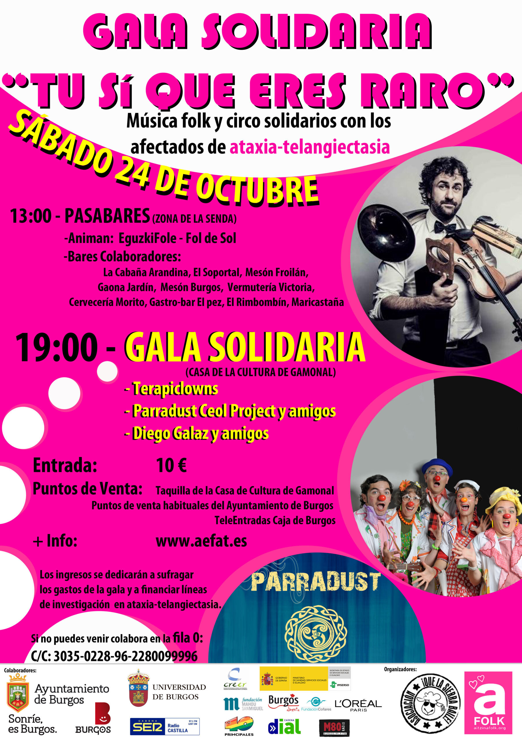 Cartel Gala TuSiQueEresRaro 2015