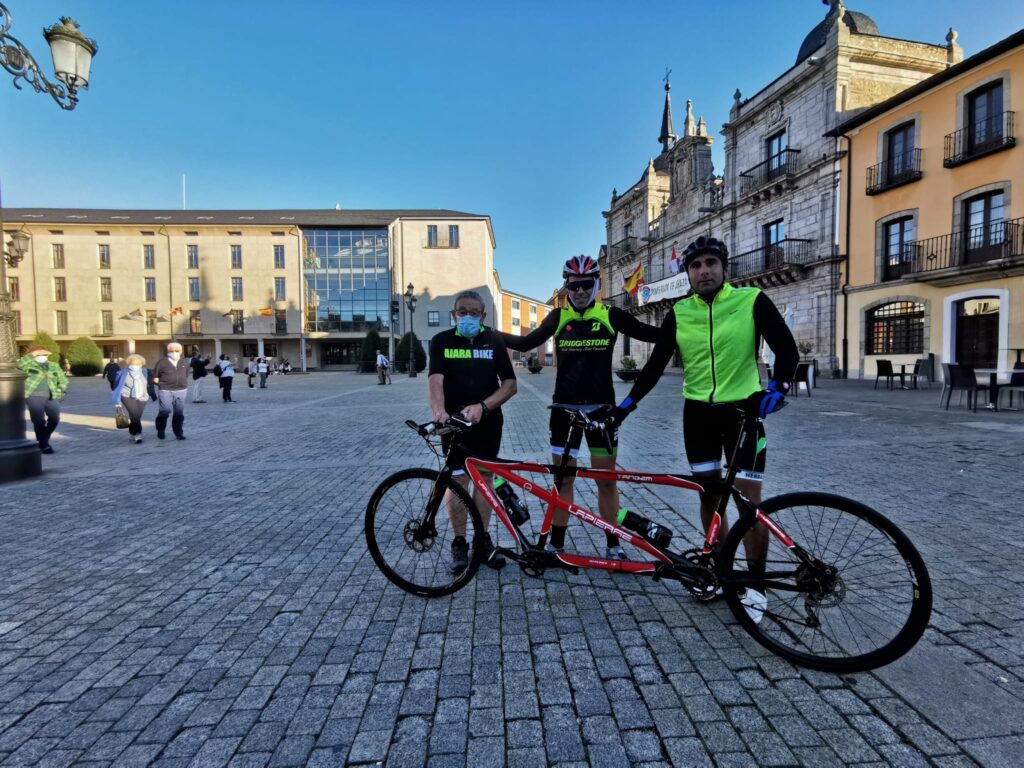 Reto Aefat Camino de Santiago en tándem