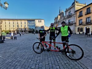 Reto Aefat Camino de Santiago en tándem