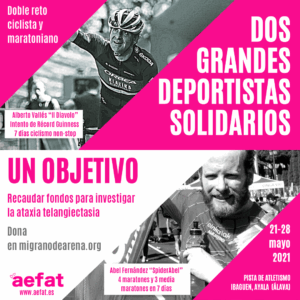 Reto Aefat SpiderAbel Il Diavolo ataxia telangiectasia