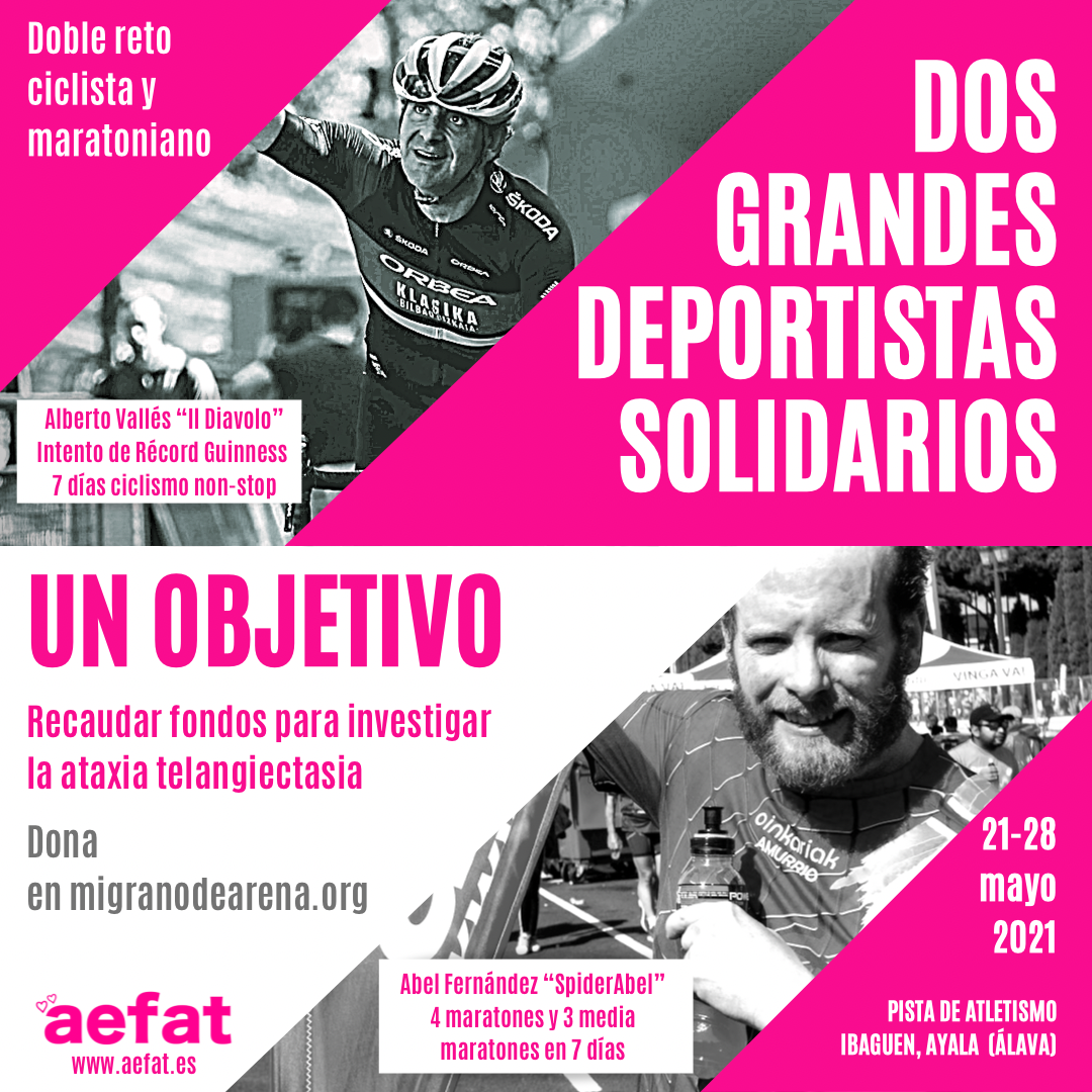 Reto Aefat SpiderAbel Il Diavolo ataxia telangiectasia