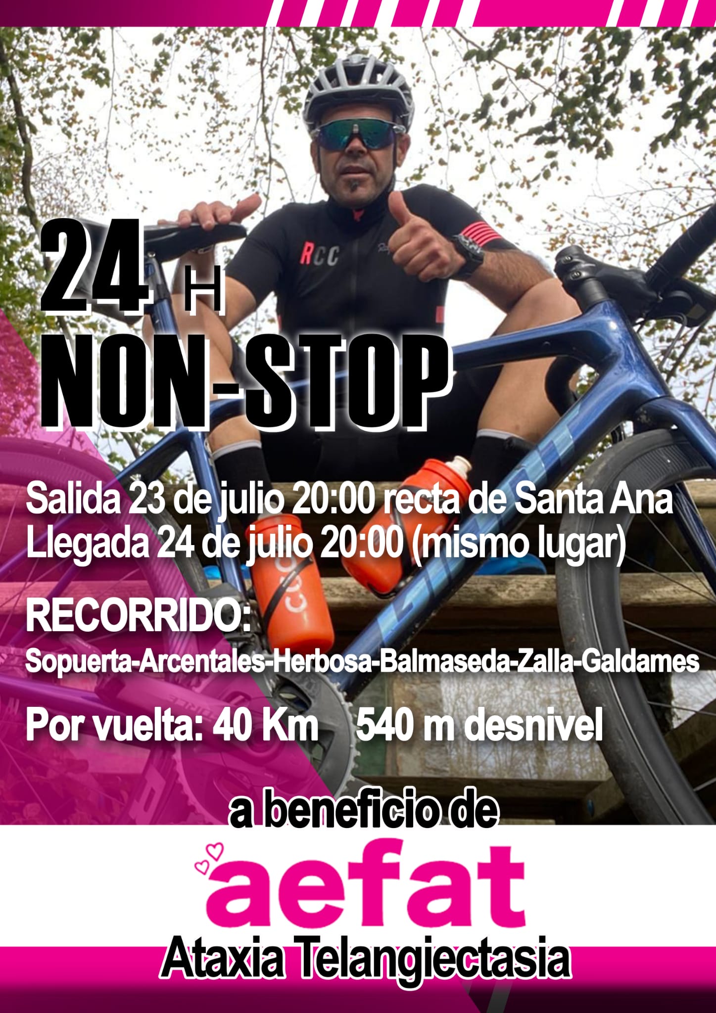 cartel reto Bittín 23 jul 2021 Aefat ataxia telangiectasia