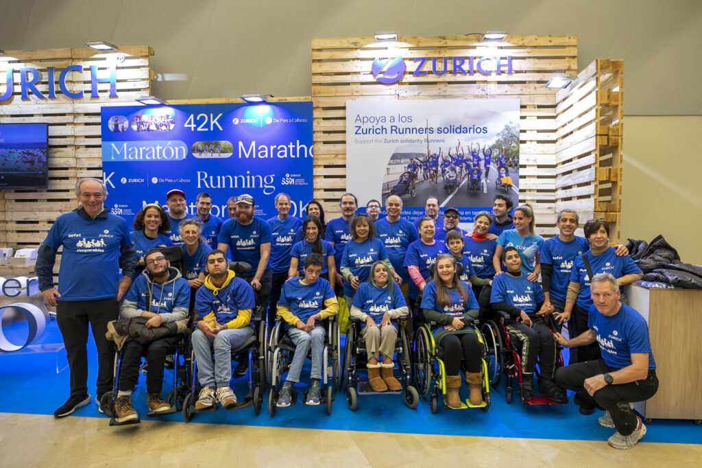 Equipo Zurich Aefat en Maratón San Sebastián 2022 1
