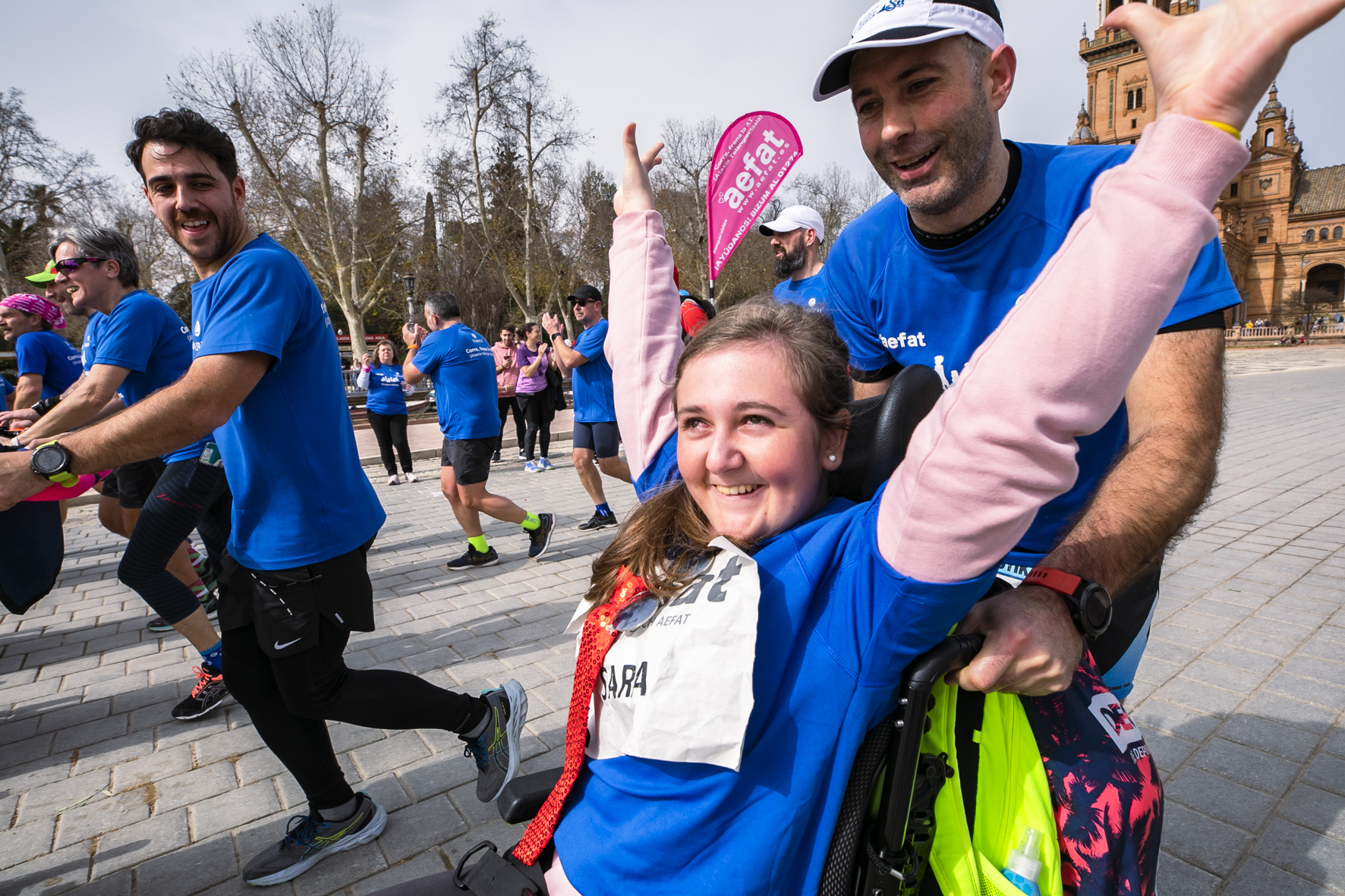 EQUIPO ZURICH AEFAT en Sevilla Sara Foto Xavier dArquer