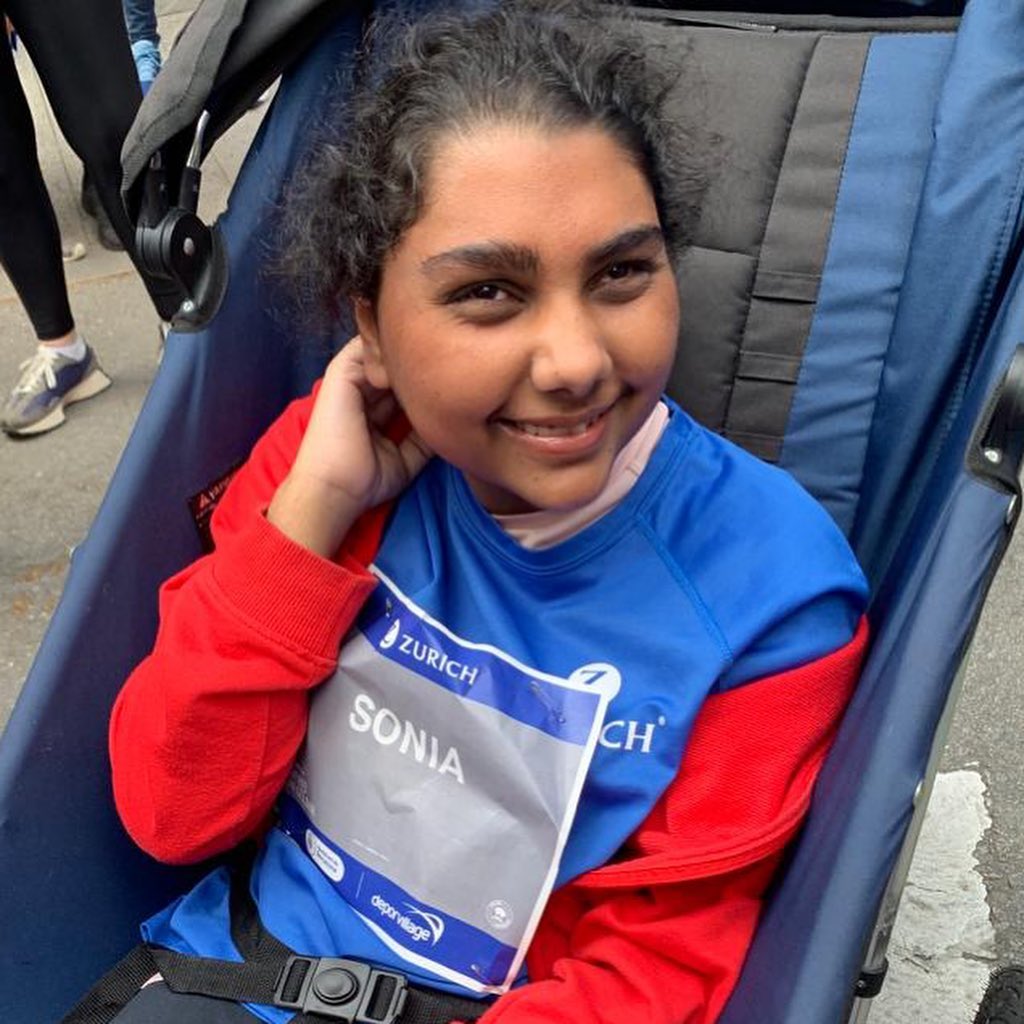 Sonia en maratones con Equipo Zurich Aefat 2