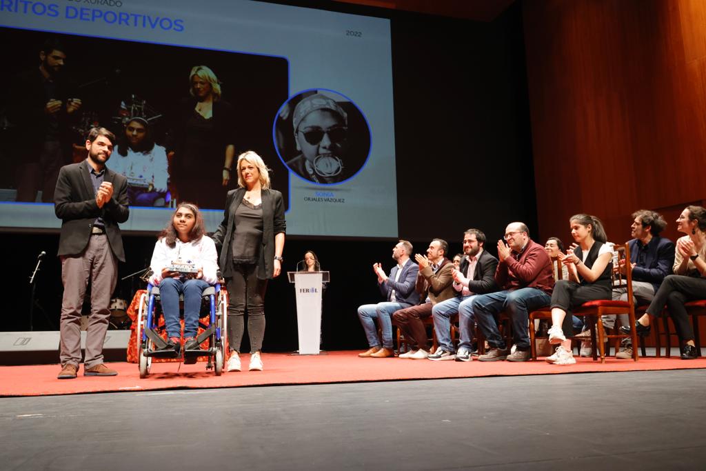 Sonia homenaje deporte Ferrol 3